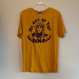 Yellow Graphic T-Shirt